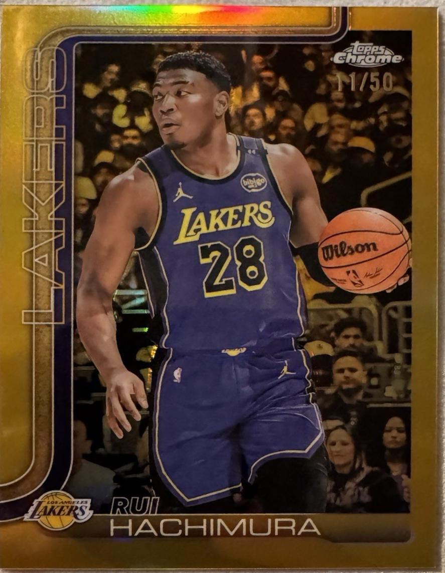 Rui Hachimura [Gold Refractor] #148