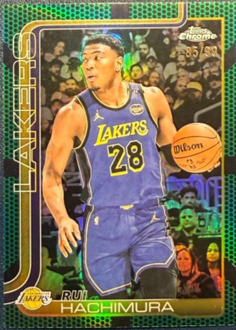 Rui Hachimura [Green Basketball Refractor] #148