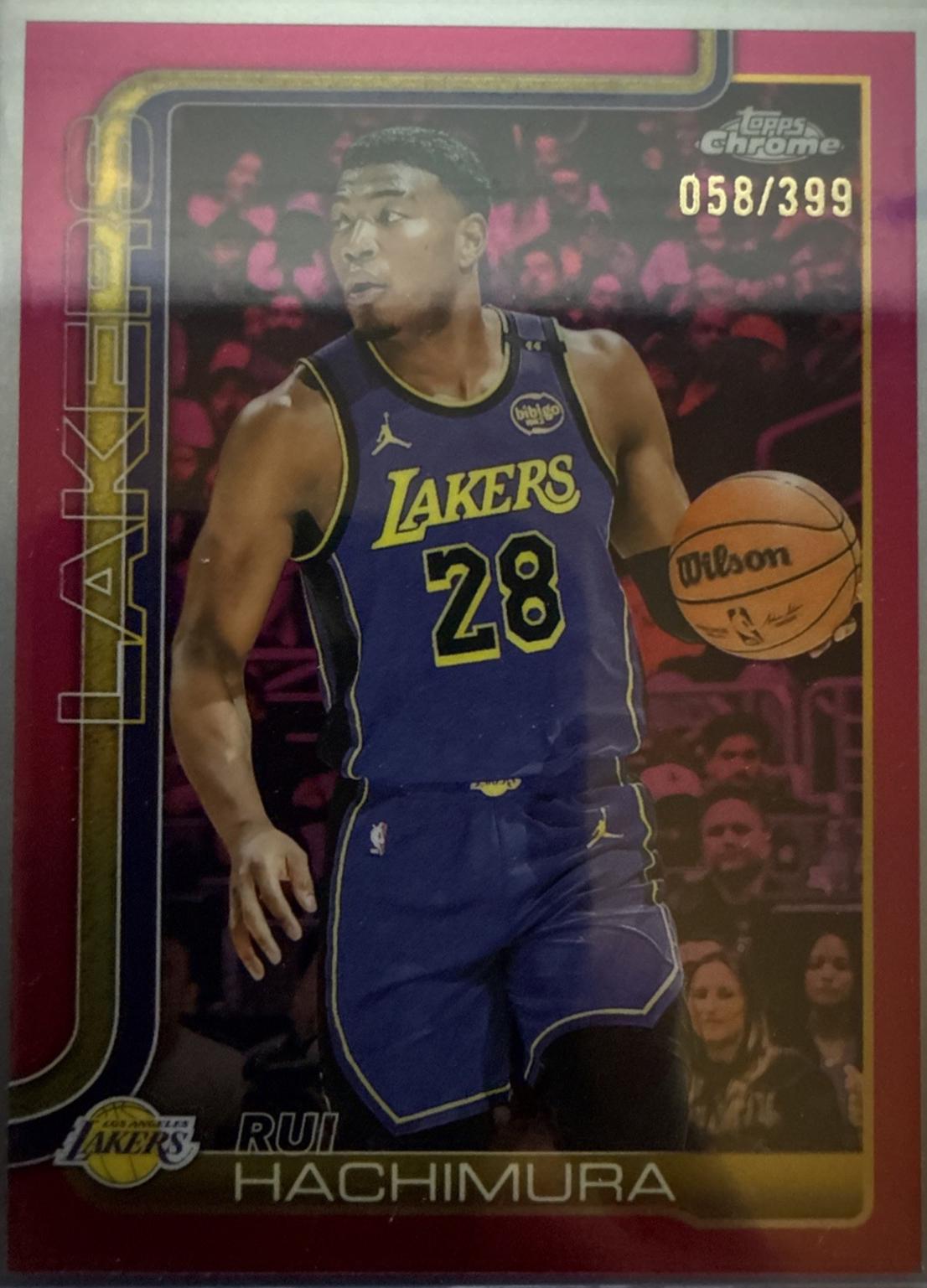 Rui Hachimura [Magenta Refractor] #148