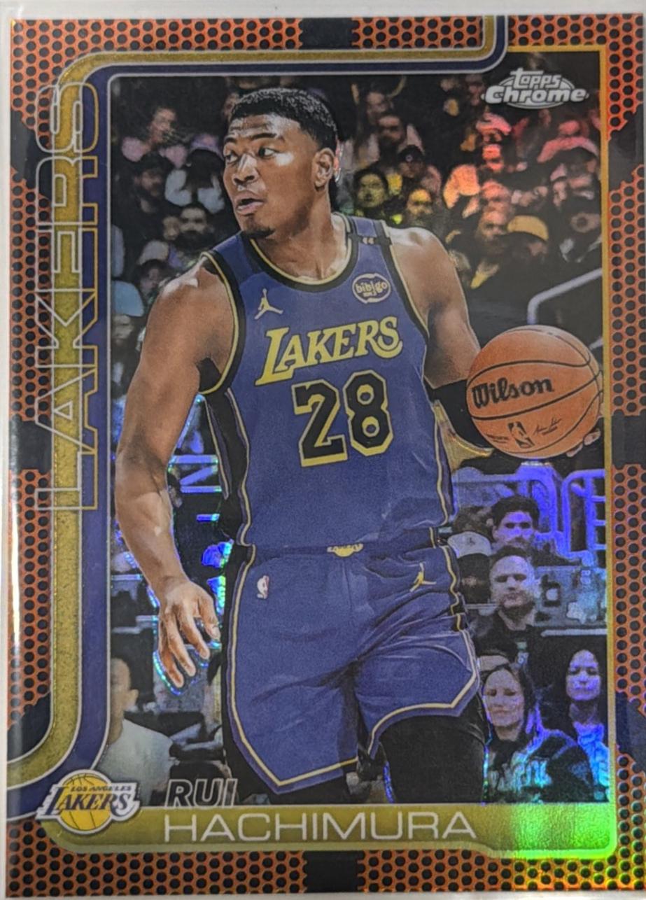 Rui Hachimura [Orange Basketball Refractor] #148