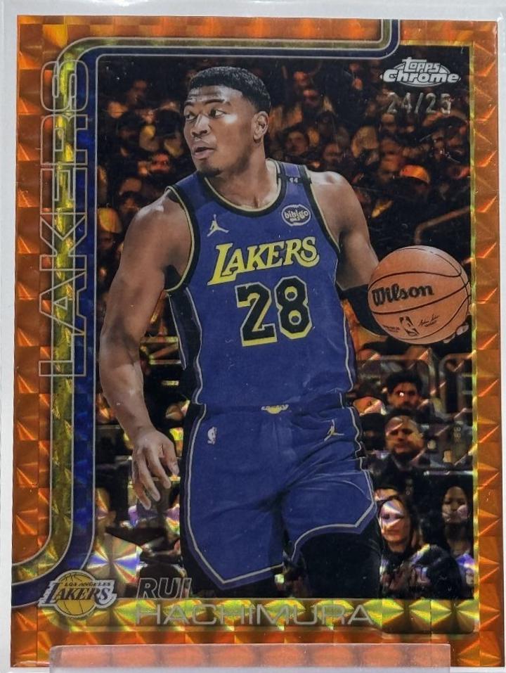 Rui Hachimura [Orange Geometric Refractor] #148