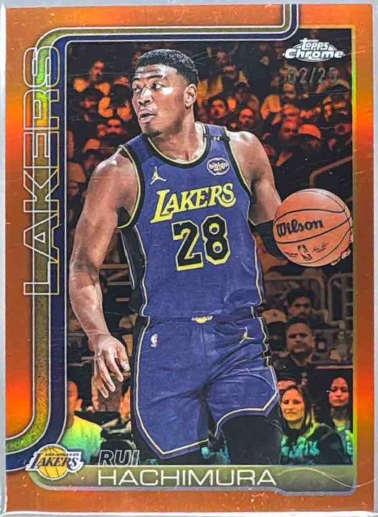 Rui Hachimura [Orange Refractor] #148