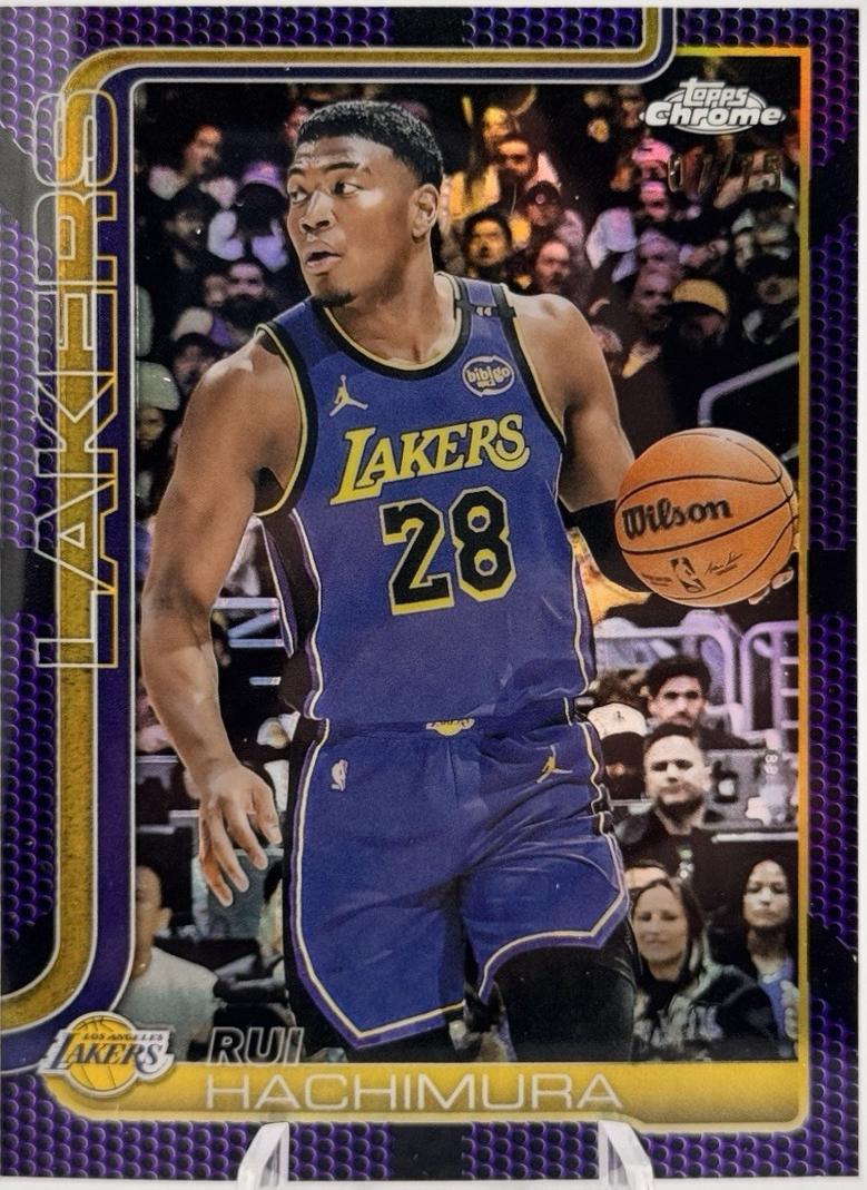 Rui Hachimura [Purple Basketball Refractor] #148