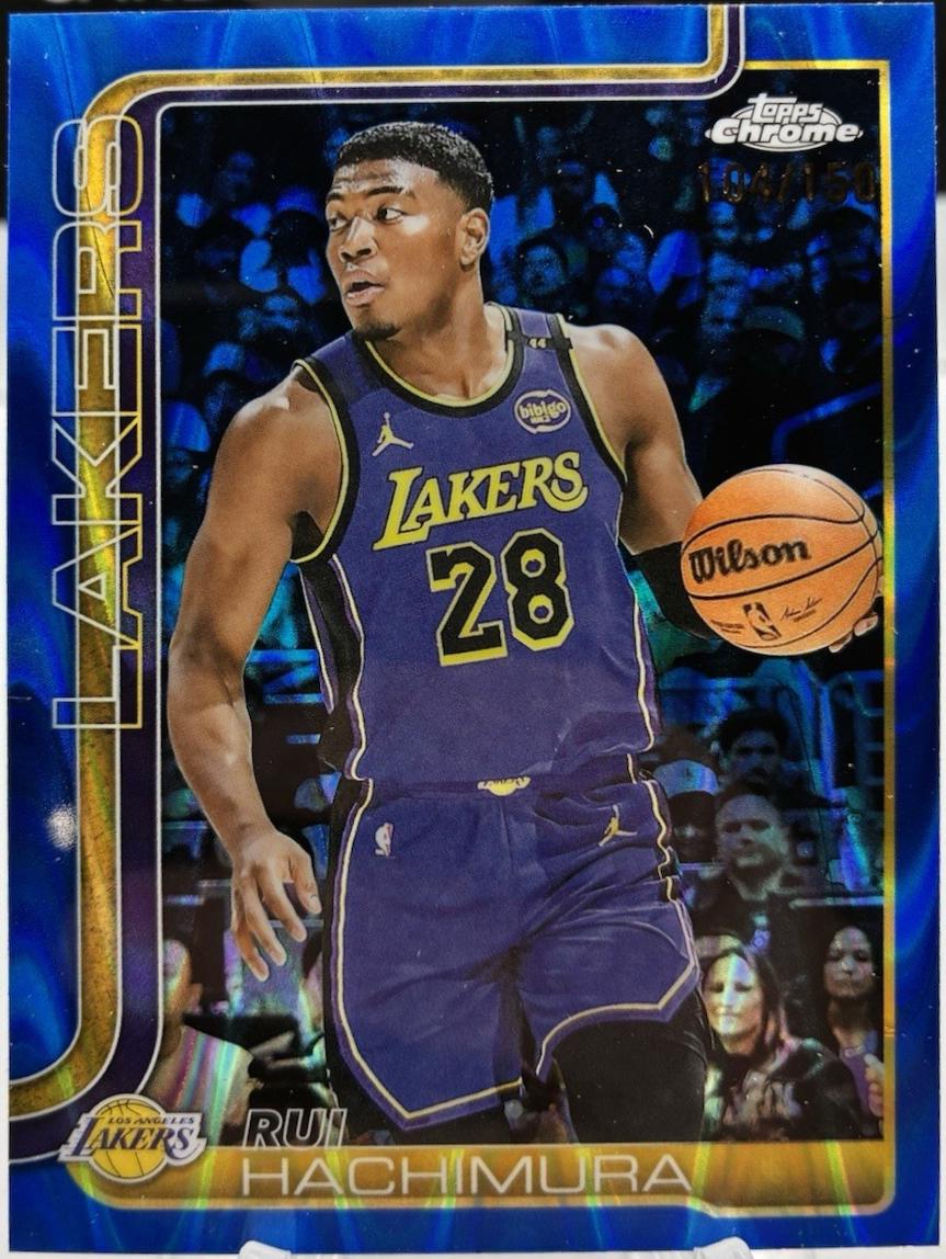Rui Hachimura [RayWave Blue Refractor] #148