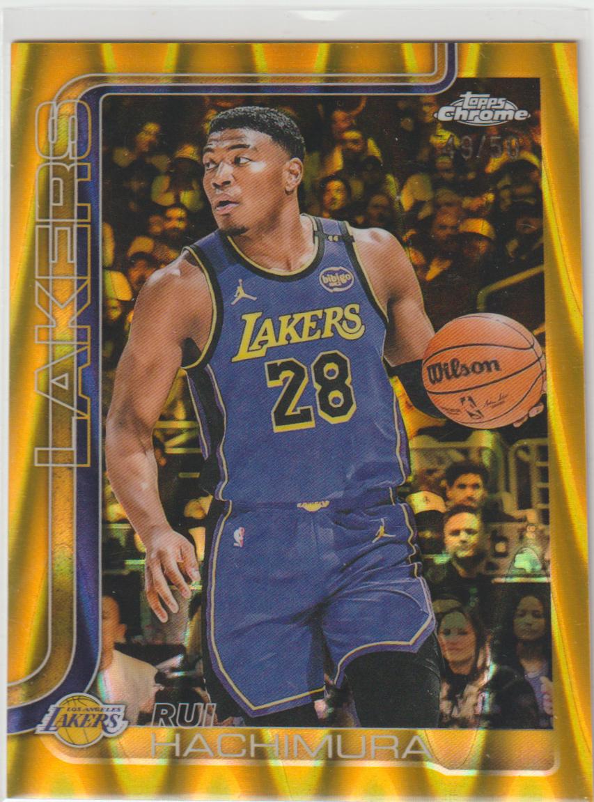 Rui Hachimura [RayWave Gold Refractor] #148