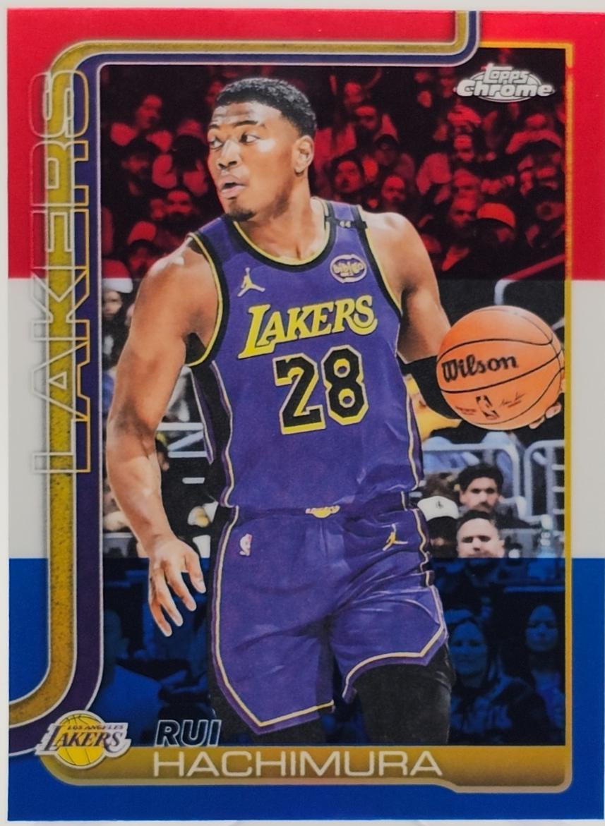 Rui Hachimura [Red White Blue Refractor] #148