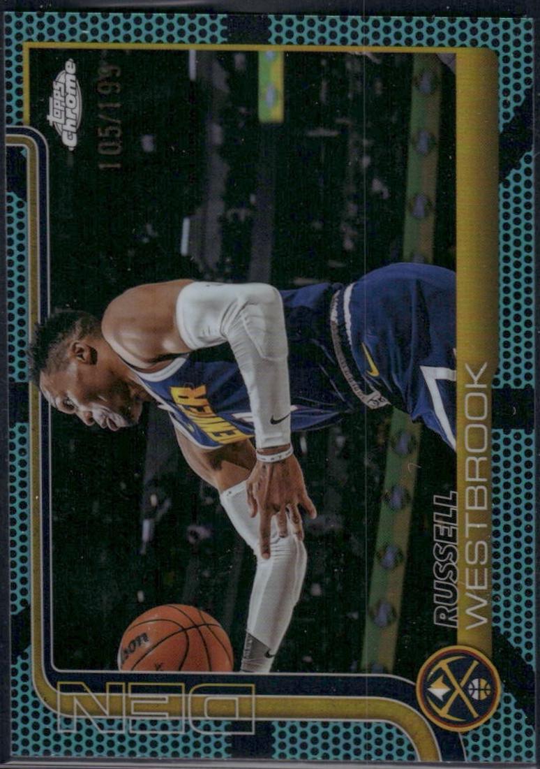 Russell Westbrook [Aqua Basketball Refractor] #15