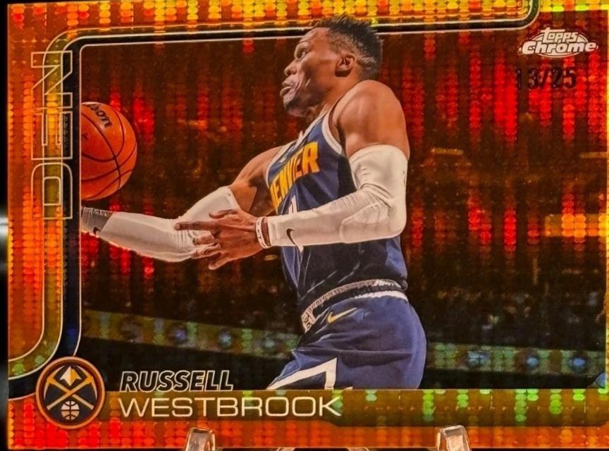 Russell Westbrook [Pulsar Orange Refractor] #15