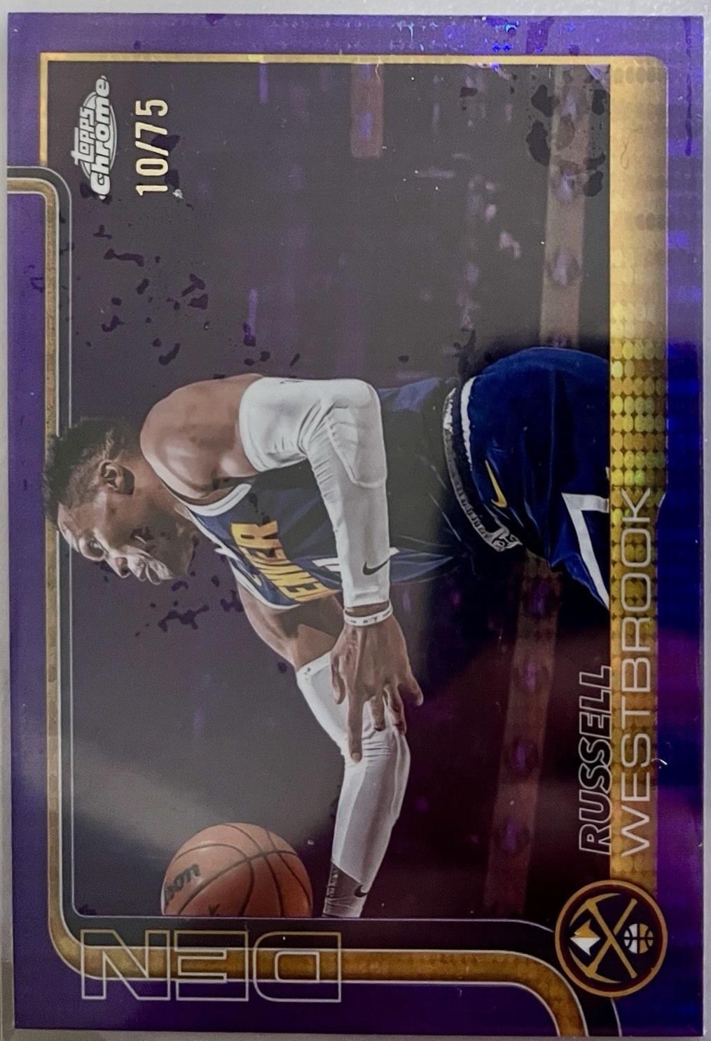 Russell Westbrook [Pulsar Purple Refractor] #15