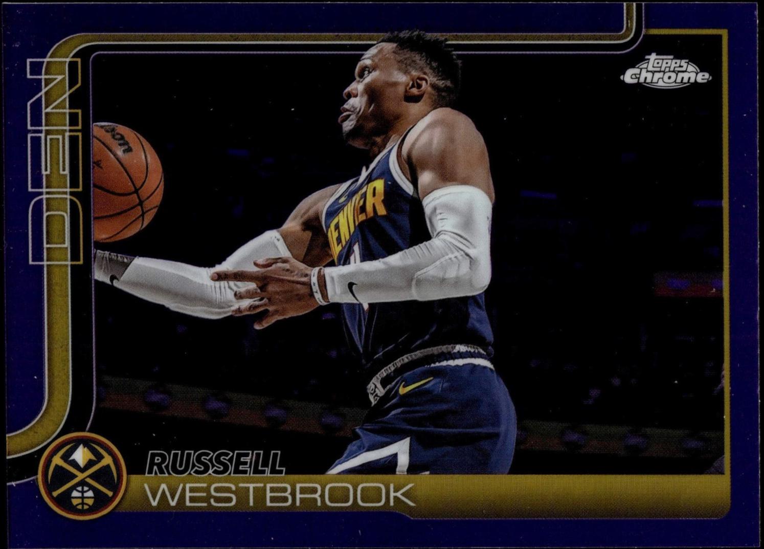 Russell Westbrook [Purple Refractor] #15