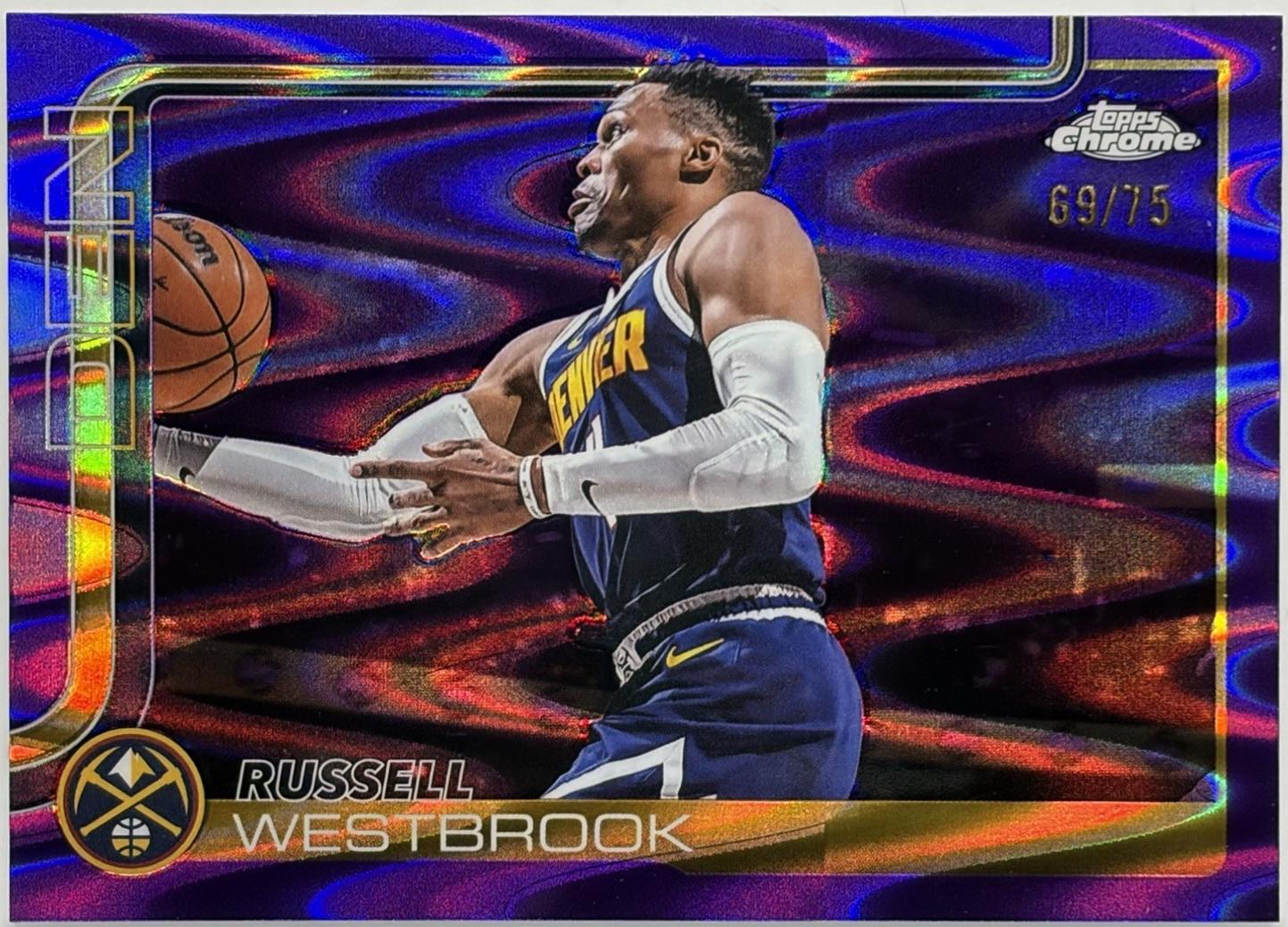 Russell Westbrook [Purple Wave Refractor] #15
