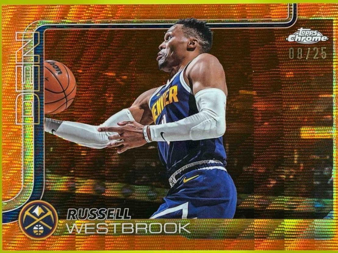 Russell Westbrook [RayWave Orange Refractor] #15