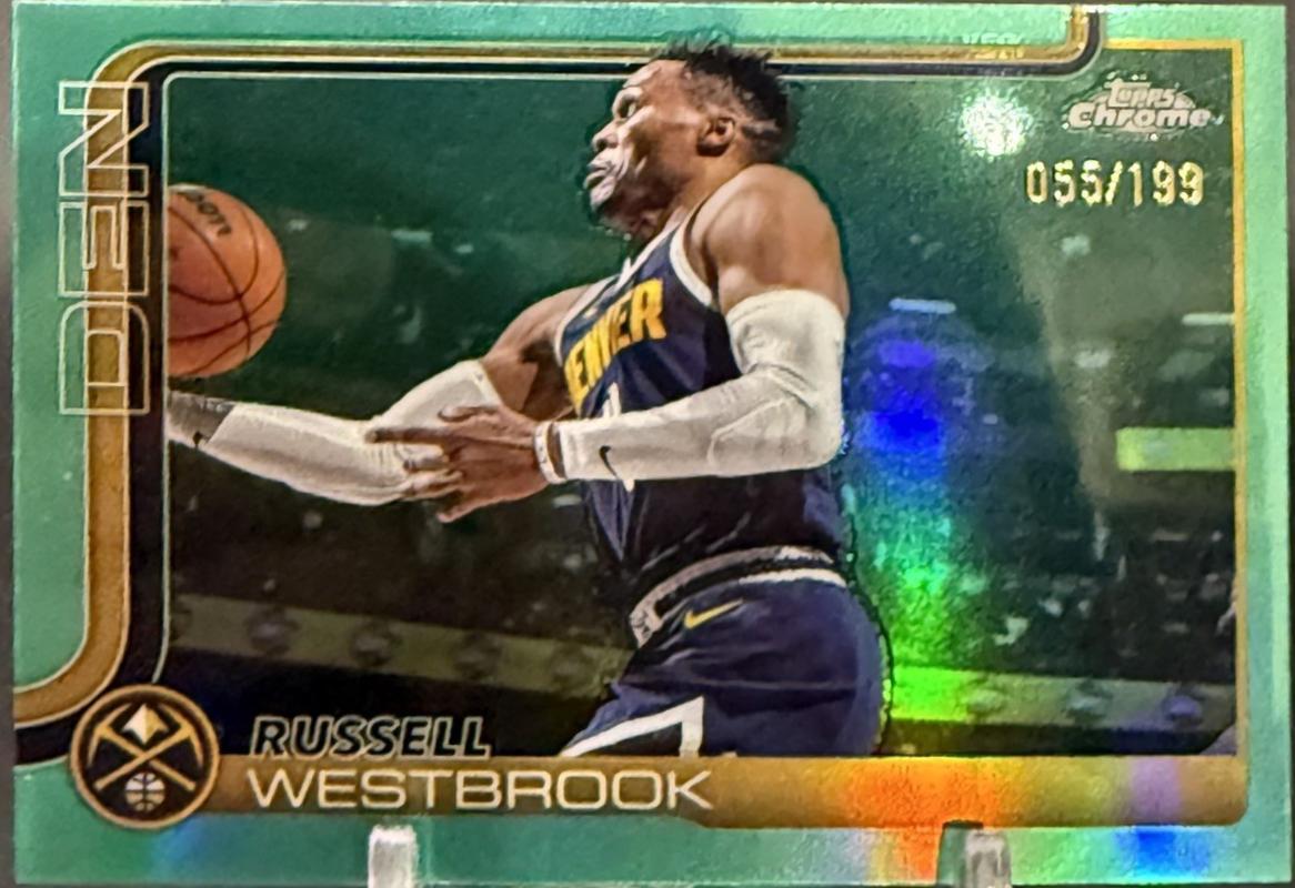 Russell Westbrook [Teal Refractor] #15