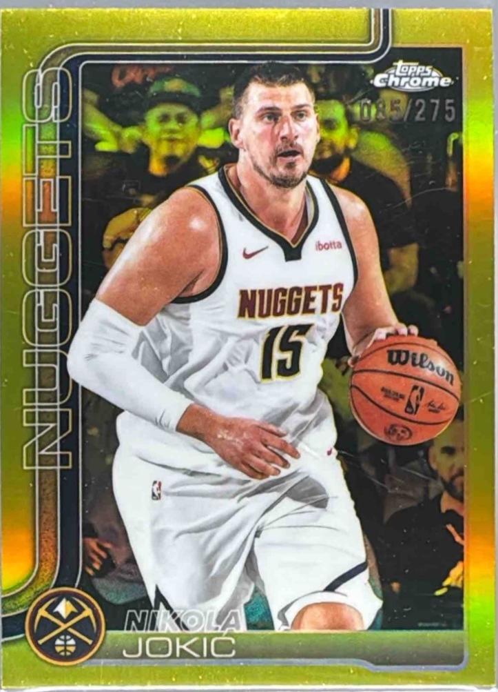 Russell Westbrook [Yellow Refractor] #15