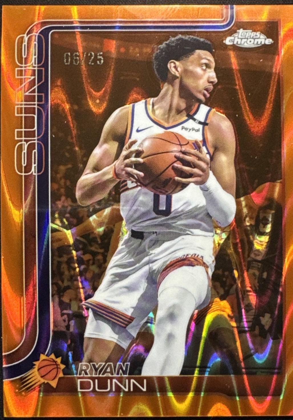 Ryan Dunn [Orange Basketball Refractor] #178