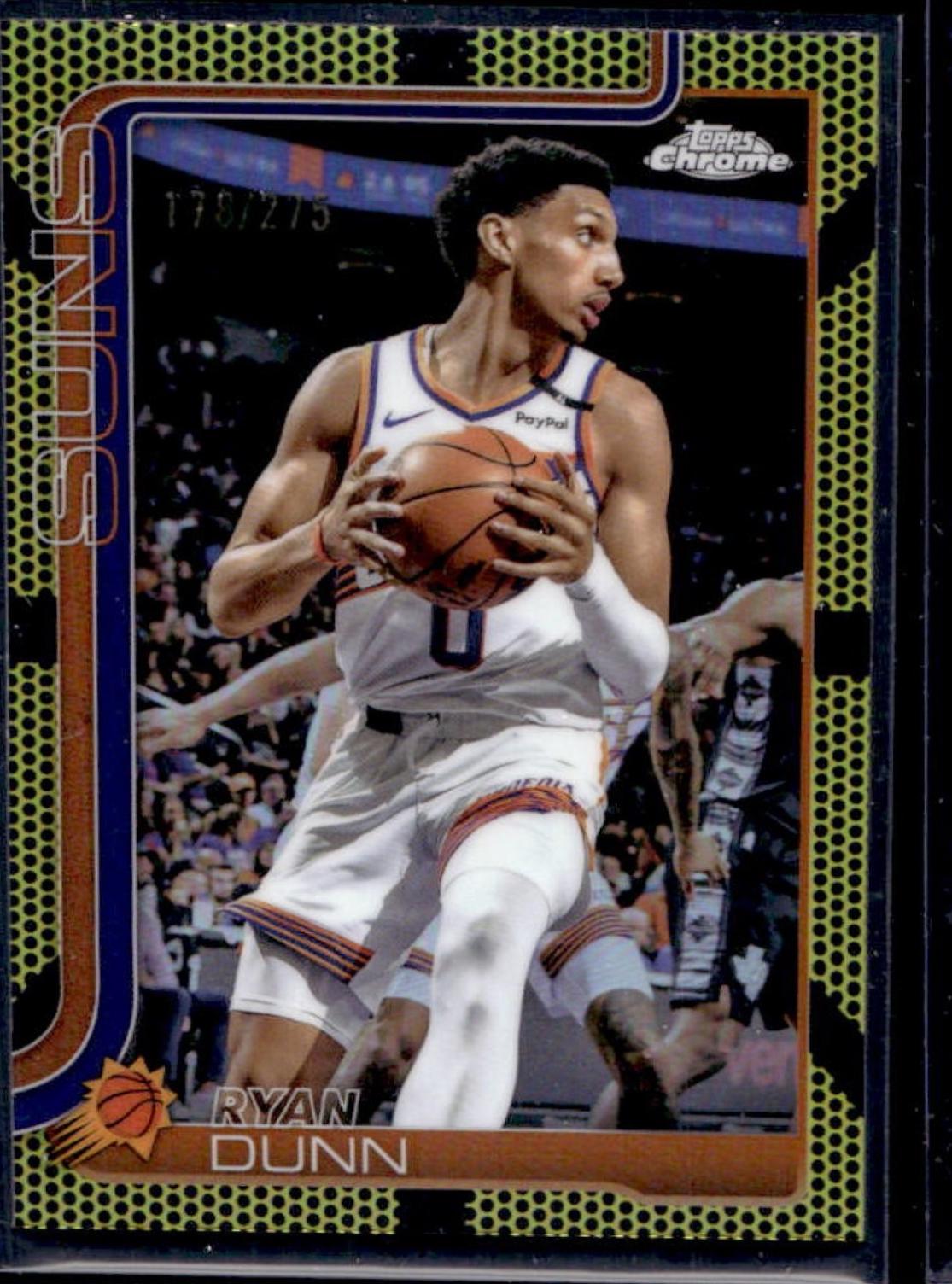 Ryan Dunn [Yellow Basketball Refractor] #178
