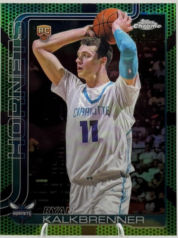Ryan Kalkbrenner [Green Basketball Refractor] #284
