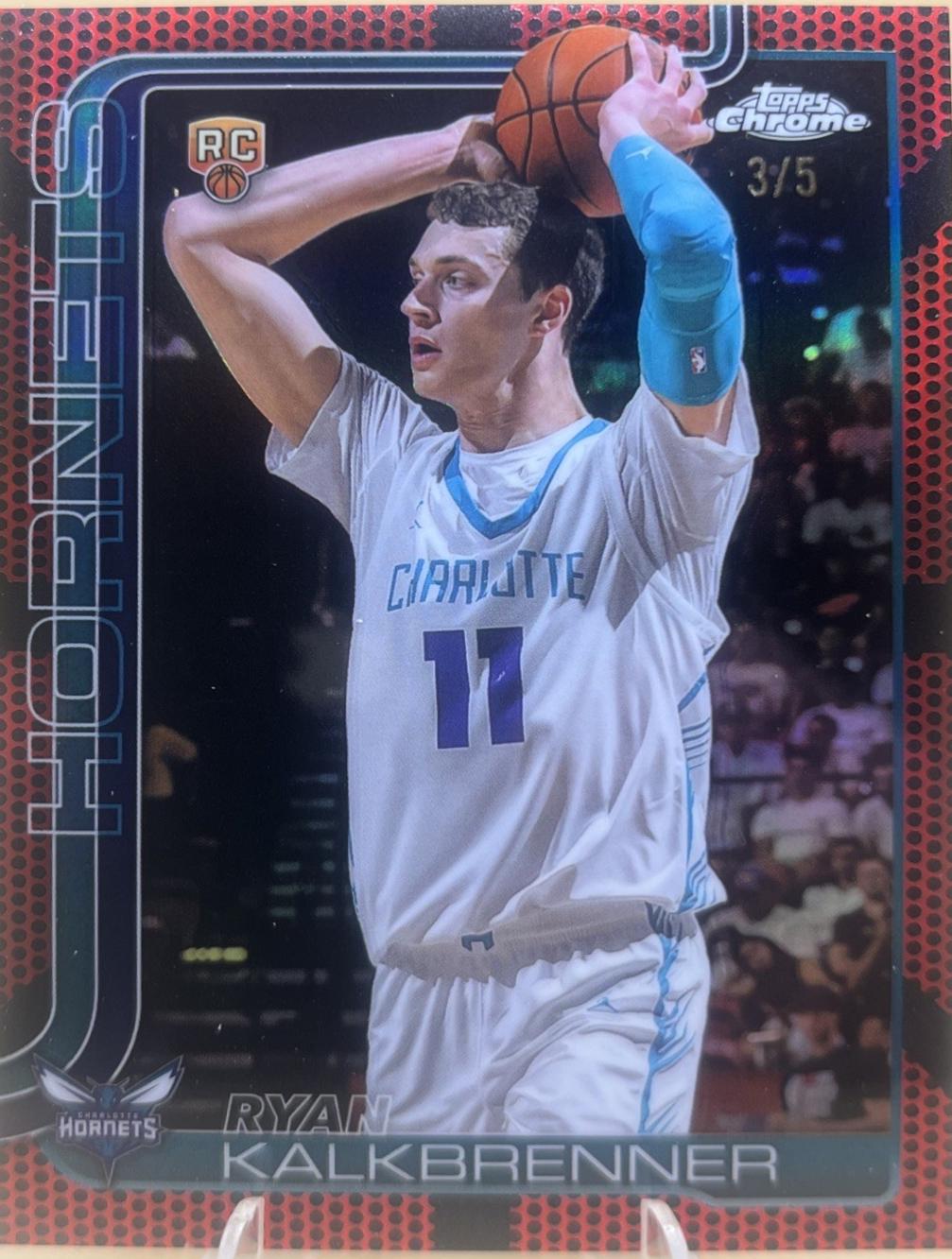 Ryan Kalkbrenner [Red Basketball Refractor] #284