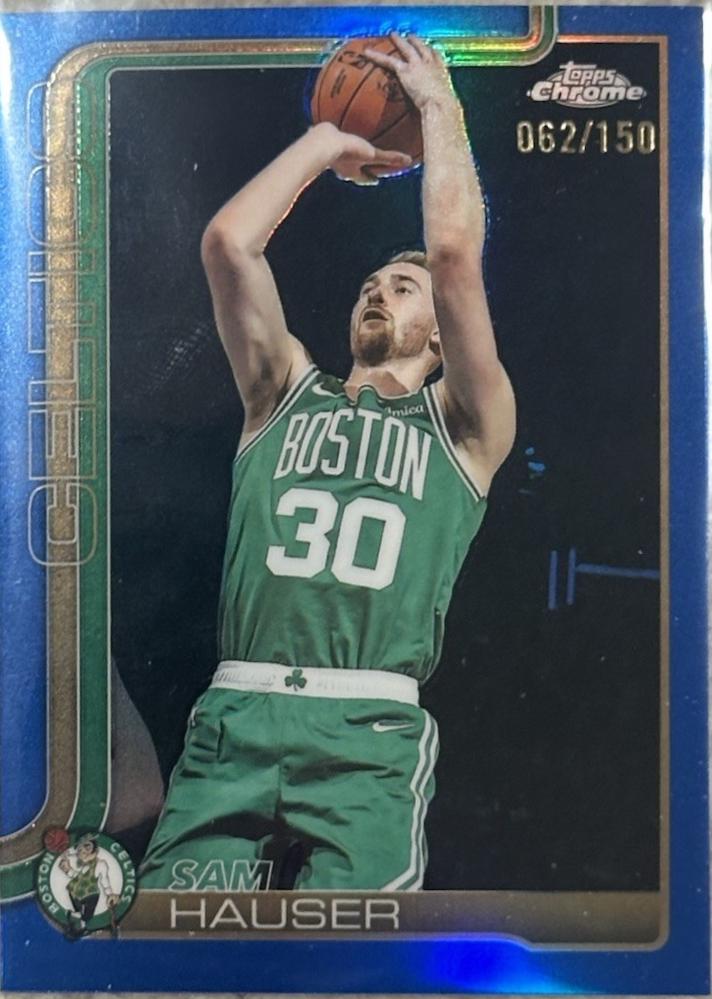 Sam Hauser [Blue Refractor] #14