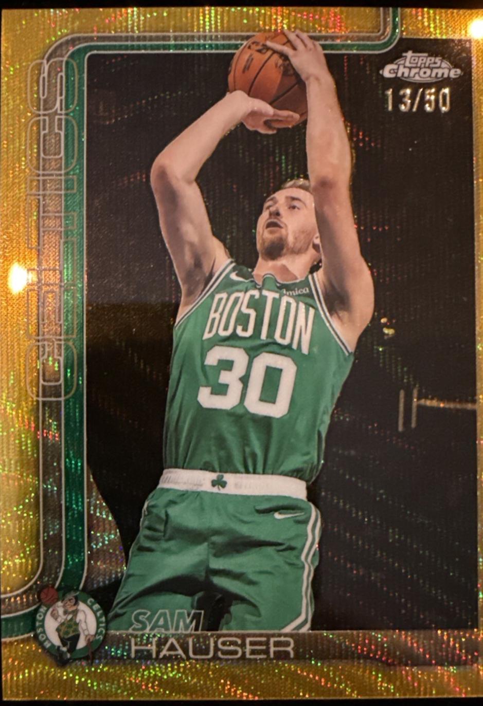 Sam Hauser [Gold Wave Refractor] #14