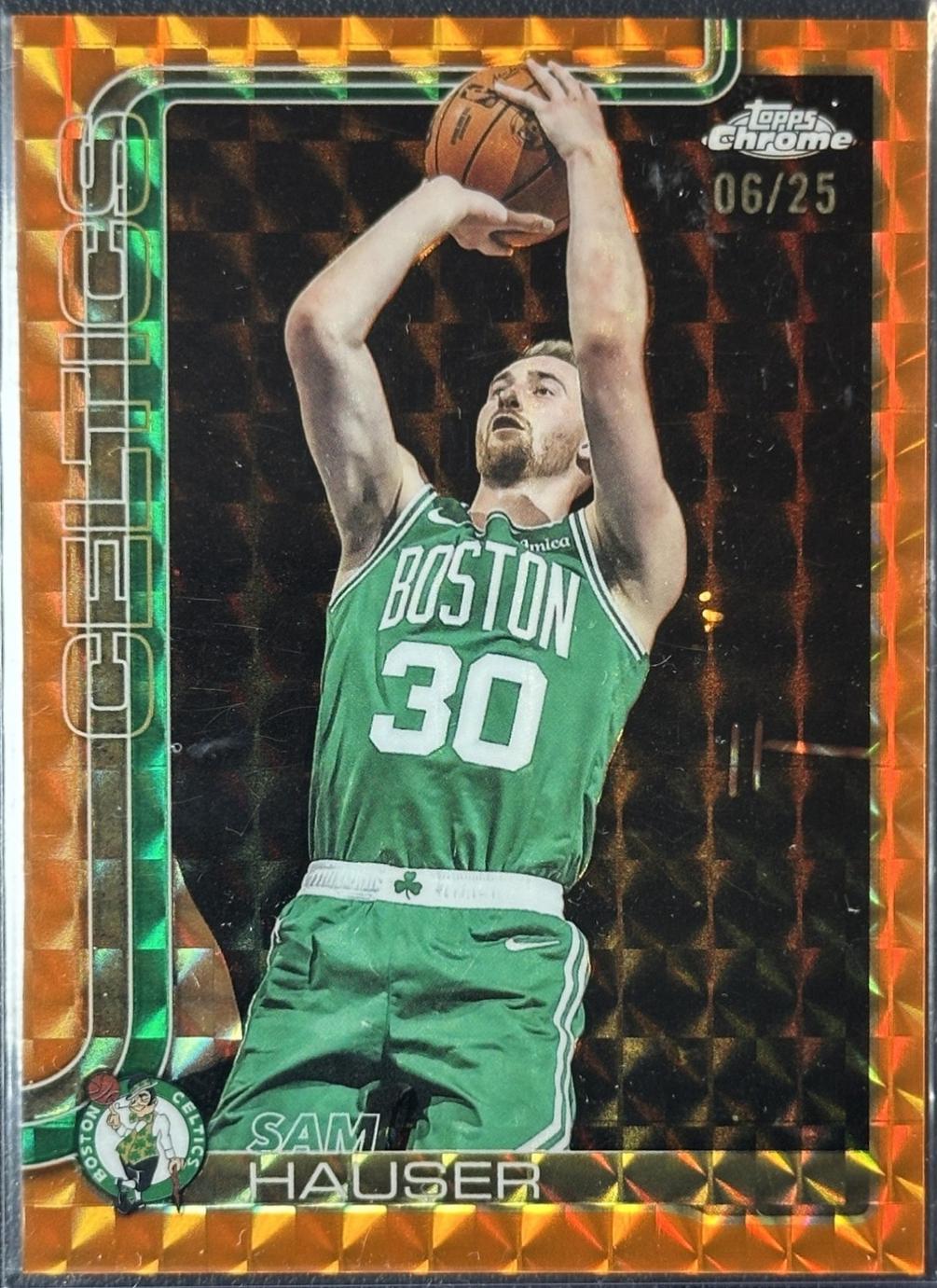 Sam Hauser [Orange Geometric Refractor] #14