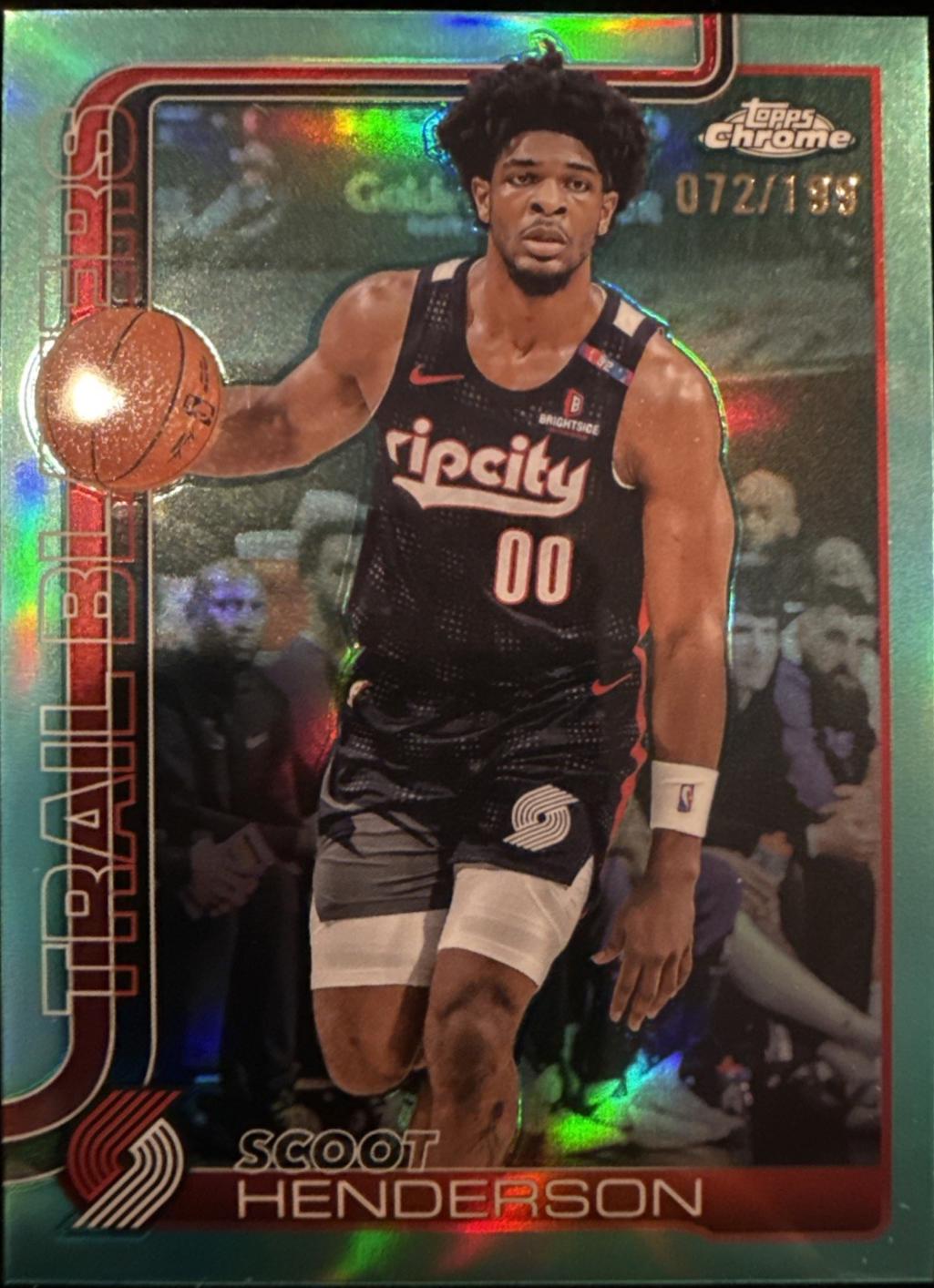 Scoot Henderson [Aqua Refractor] #166