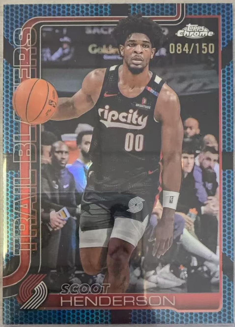Scoot Henderson [Blue Refractor] #166