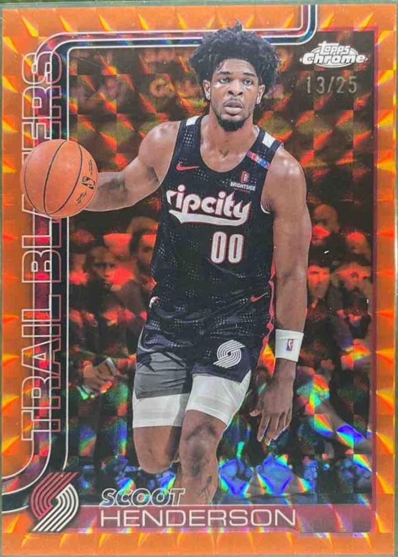 Scoot Henderson [Orange Geometric Refractor] #166