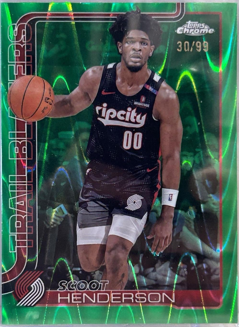 Scoot Henderson [RayWave Green Refractor] #166