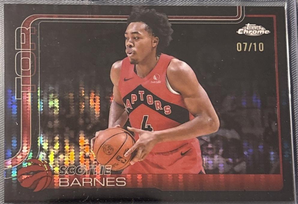 Scottie Barnes [Pulsar Black Refractor] #203