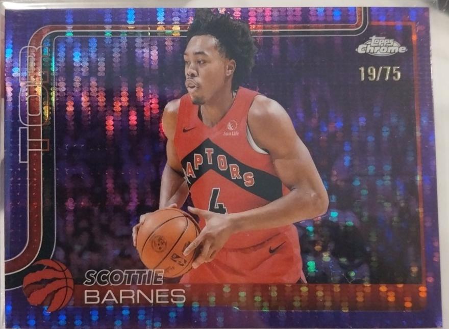 Scottie Barnes [Pulsar Purple Refractor] #203