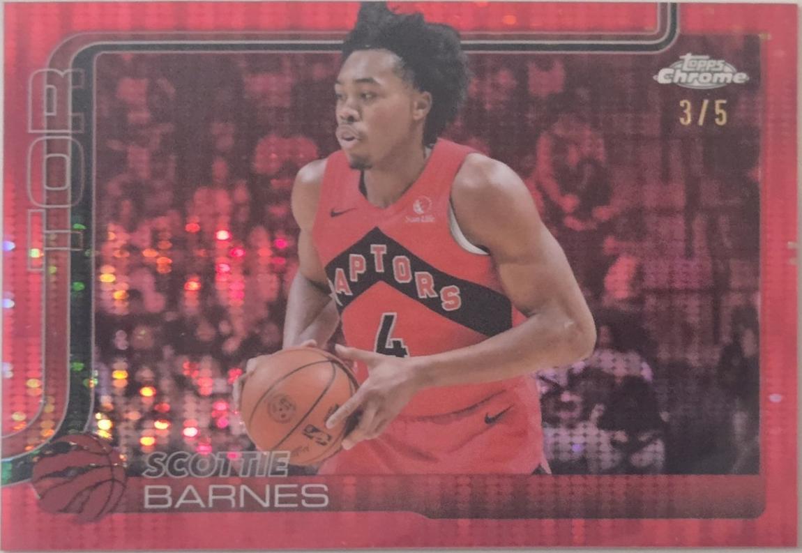 Scottie Barnes [Pulsar Red Refractor] #203