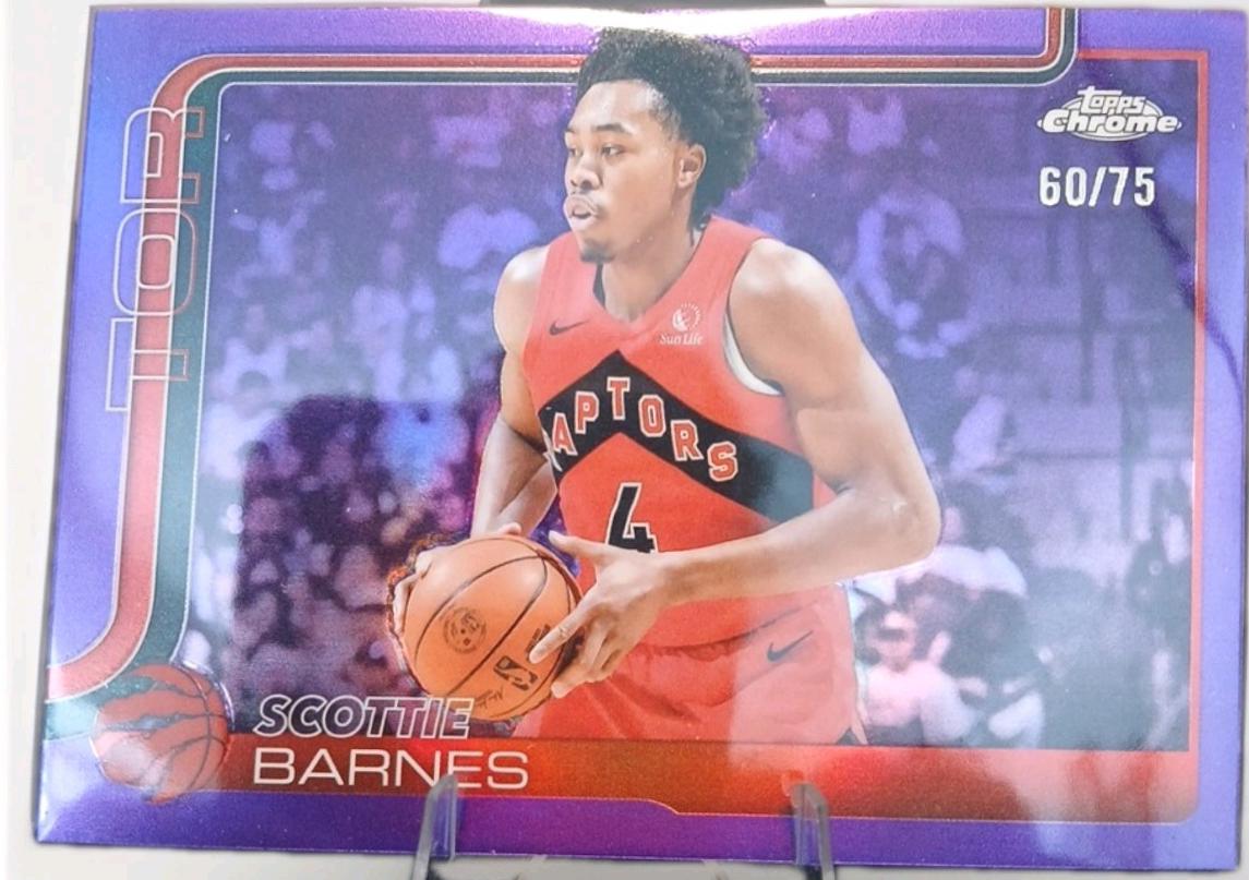Scottie Barnes [Purple Refractor] #203