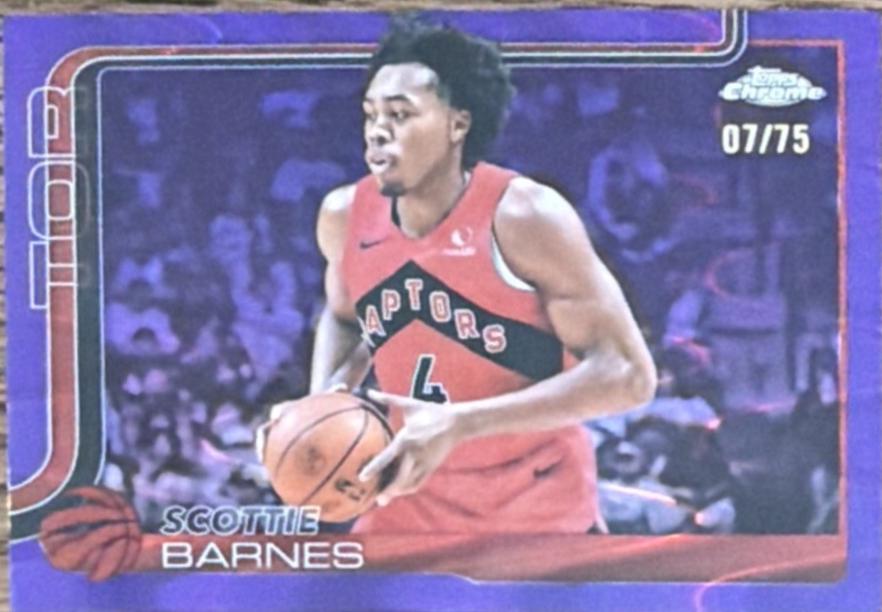 Scottie Barnes [Purple Wave Refractor] #203