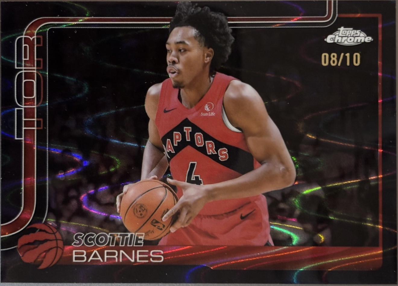 Scottie Barnes [RayWave Black Refractor] #203