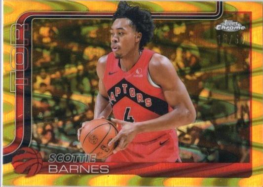 Scottie Barnes [RayWave Gold Refractor] #203