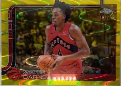 Scottie Barnes [RayWave Yellow Refractor] #203