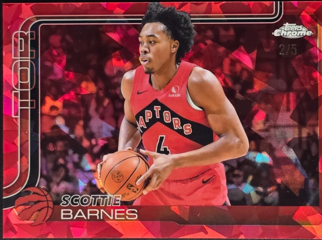 Scottie Barnes [Red Refractor] #203