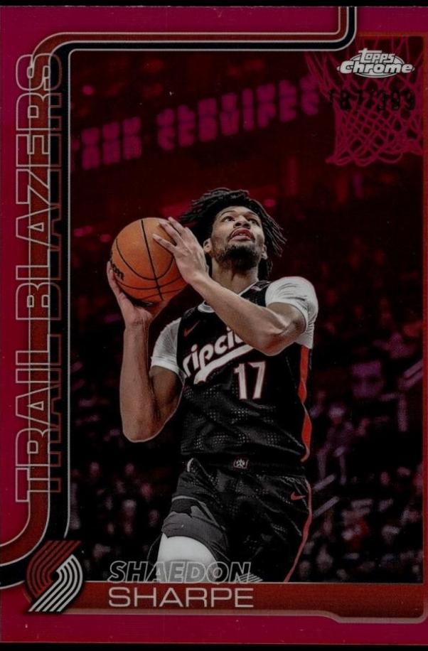 Shaedon Sharpe [Magenta Refractor] #150