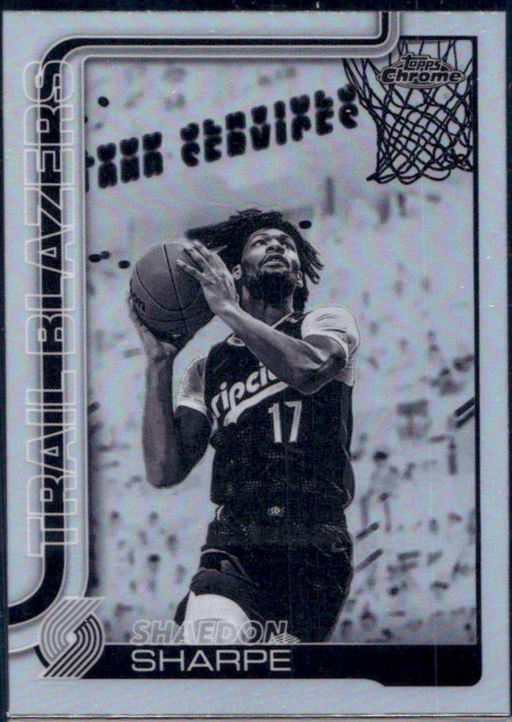 Shaedon Sharpe [Negative Refractor] #150