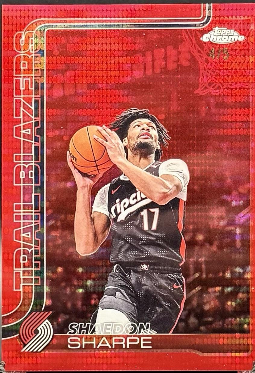 Shaedon Sharpe [Pulsar Red Refractor] #150