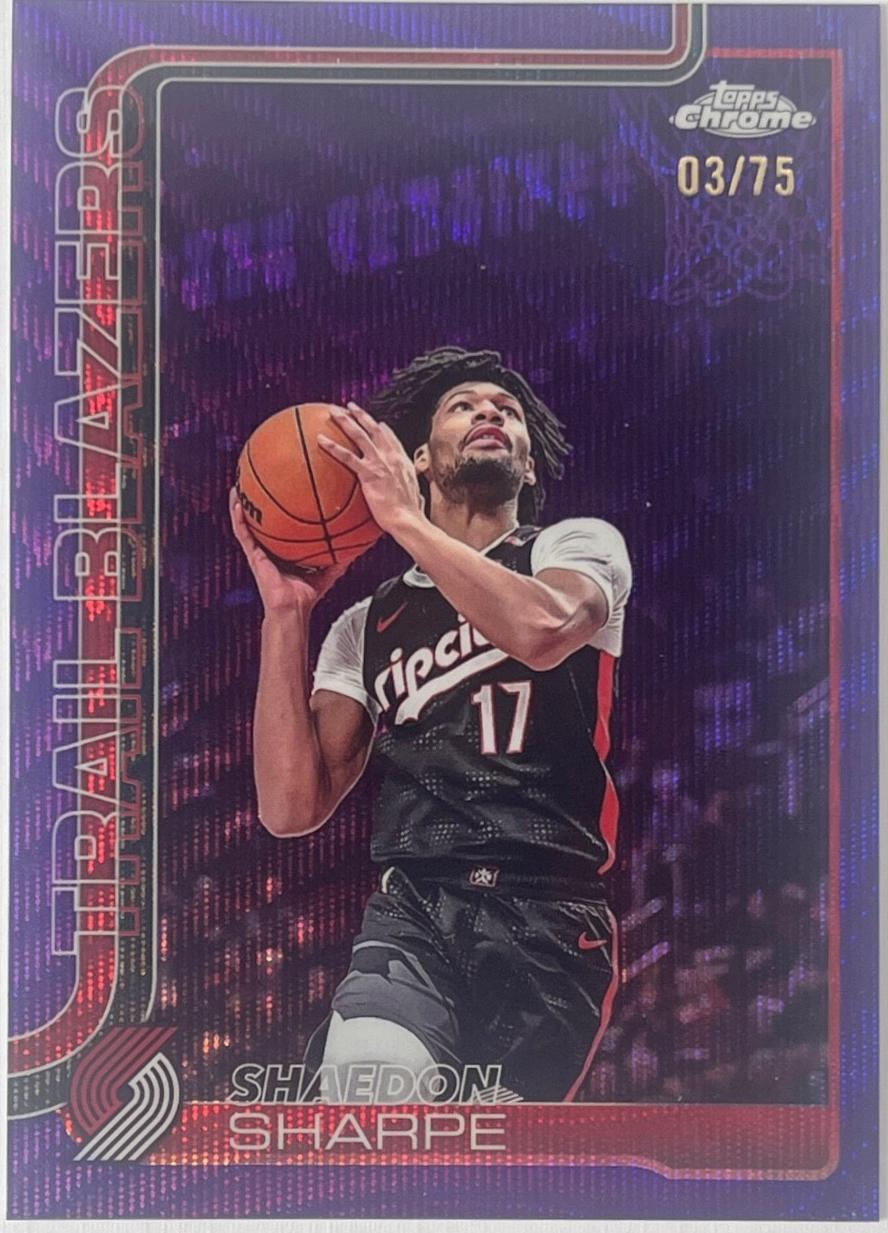 Shaedon Sharpe [Purple Wave Refractor] #150