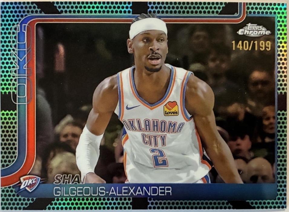 Shai Gilgeous-Alexander [Aqua Basketball Refractor] #141