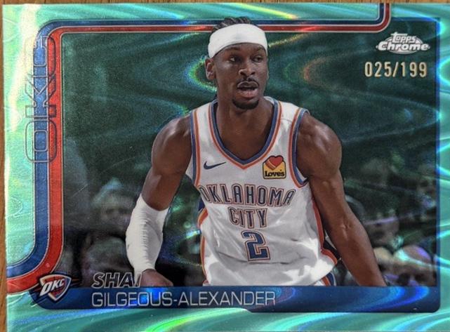 Shai Gilgeous-Alexander [Aqua Refractor] #141