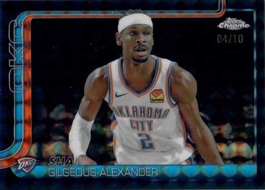 Shai Gilgeous-Alexander [Black Geometric Refractor] #141