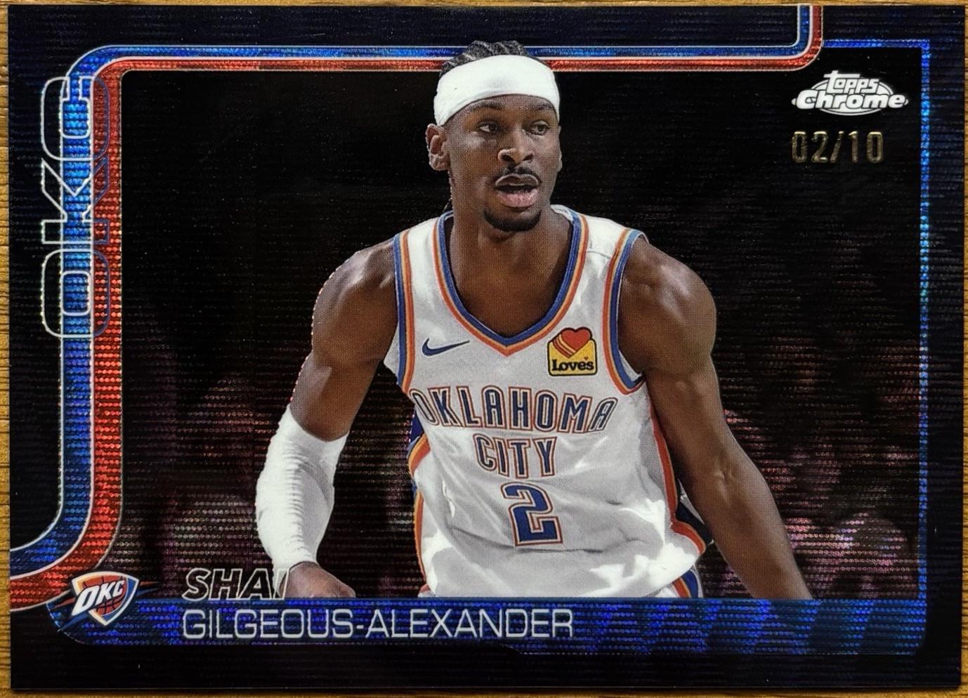 Shai Gilgeous-Alexander [Black Wave Refractor] #141