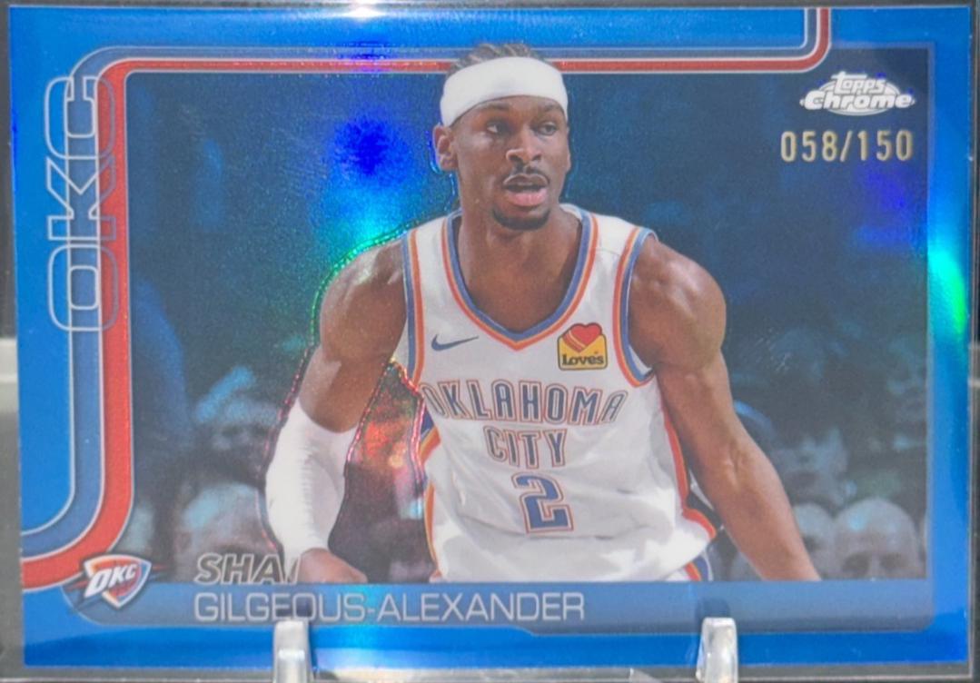 Shai Gilgeous-Alexander [Blue Refractor] #141