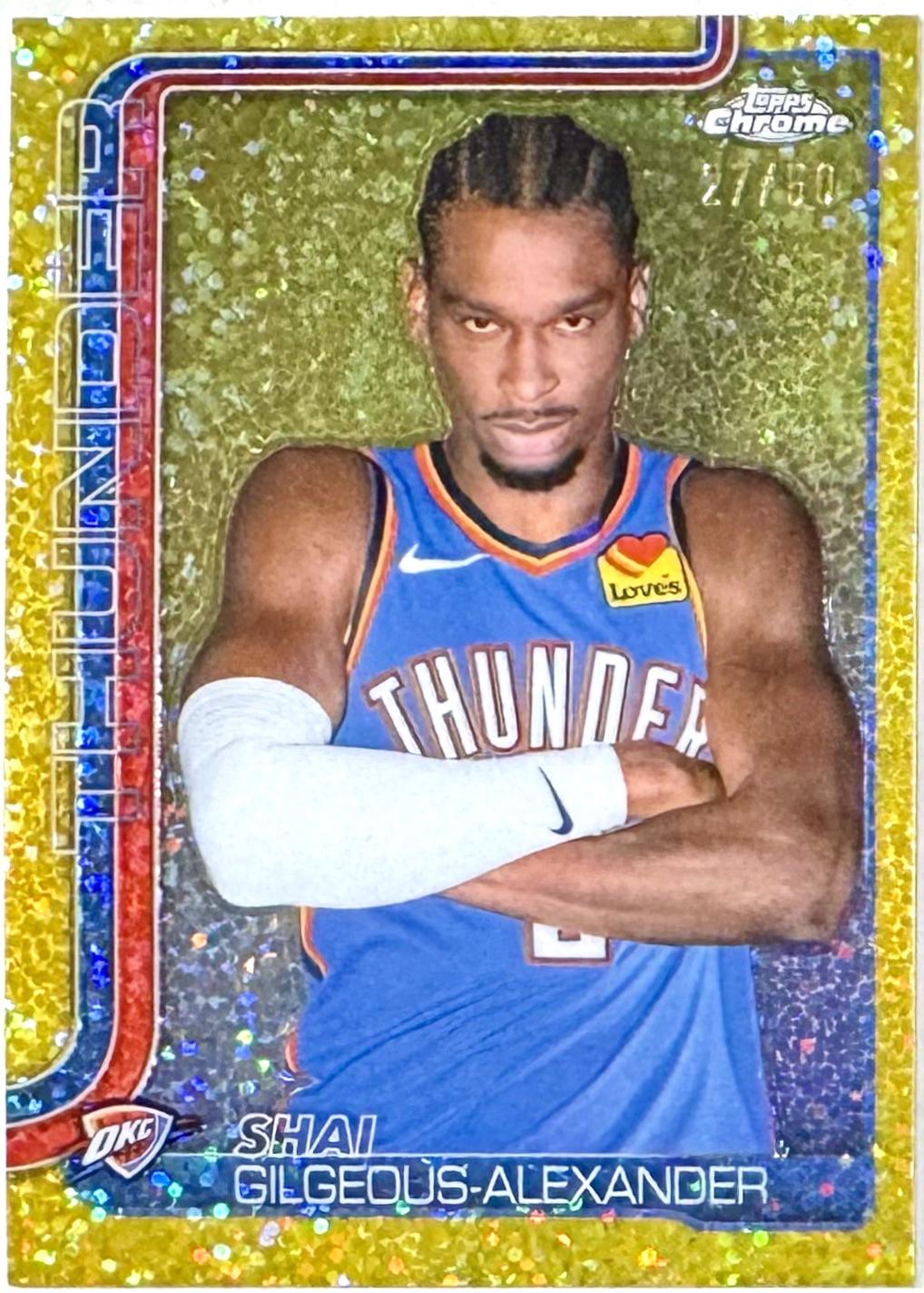 Shai Gilgeous-Alexander [Gold Image Variation] #141