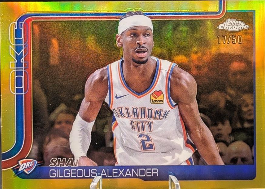 Shai Gilgeous-Alexander [Gold Refractor] #141