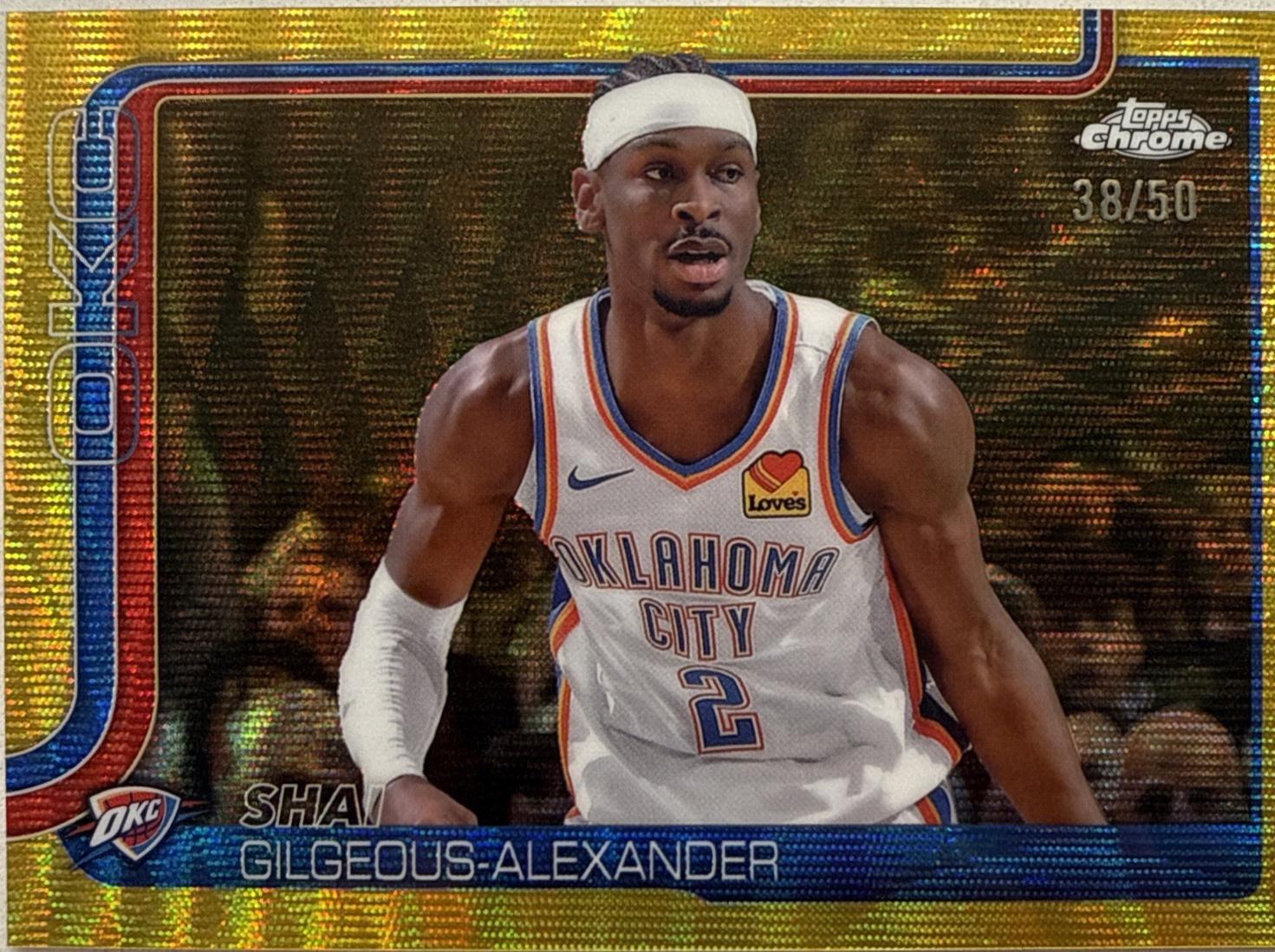 Shai Gilgeous-Alexander [Gold Wave Refractor] #141
